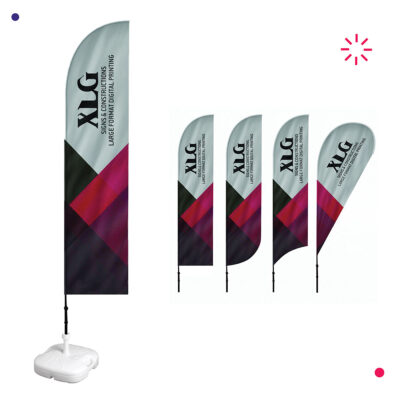 flying banner