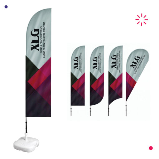 flying banner